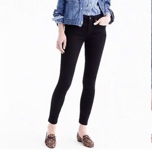 J crew Black toothpick jeans